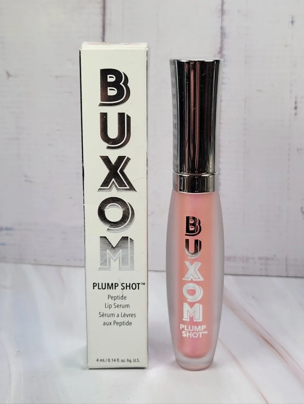 Buxom Plump Shot Peptide Lip Serum Multichrome Tint BNIB
